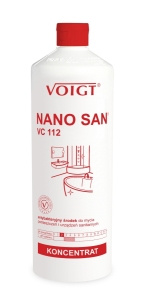 Voigt Nano San VC 112 Antibakterielles Mittel zur Reinigung von Räumen und Sanitäranlagen 1 l