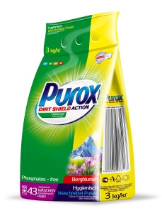 Purox Uniwersalny proszek do prania 3 kg (43 prania)