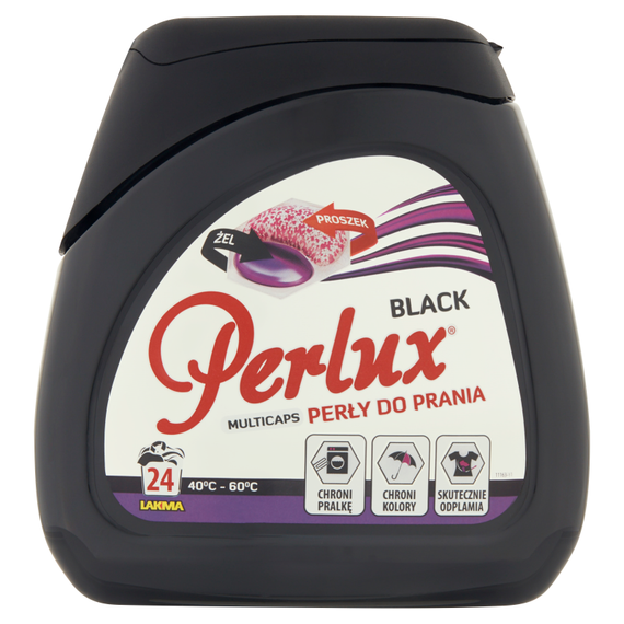 Perlux multicaps Perlux Waschmittelkapseln black Pearls 552 g