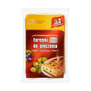 Jan Niezbędny Backbleche, 3 Stück