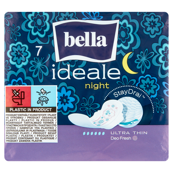 Bella Ideale Night Ultra Thin Podpaski higieniczne 7 sztuk