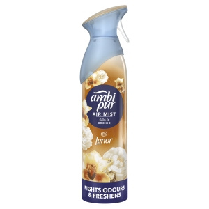 Ambi Pur Gold Orchid Odświeżacz powietrza w sprayu 185 ml