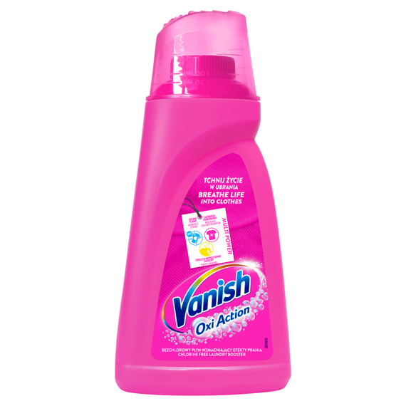 Vanish Oxi Action Flüssiger Fleckenentferner für Textilien, 1 l