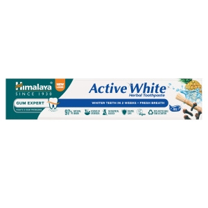 Himalaya Gum Expert Ziołowa wybielająca pasta do zębów w żelu Active White 75 ml