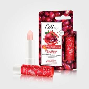 Celia Olejkowy balsam do ust Pomegranate