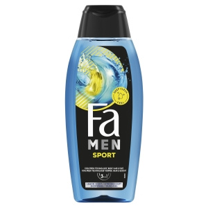 Fa Men Sport Żel pod prysznic z formułą 2w1 o zapachu zielonych cytrusów 400 ml