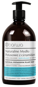 BARWA – Flüssigseife mit Kalium, feuchtigkeitsspendend 480 ml