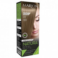 Marion Natura Styl farba do włosów 690 Ciemny Blond 80ml + odżywka 10ml