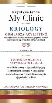 JANDA MY CLINIC KRIOLOGY maseczka liftingująca 8 ml