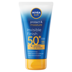 Nivea Nawilżający balsam do opalania Invisible Finish Spf50+ 150ml