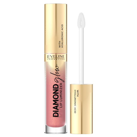 Diamond Glow Lip Luminizer Lipgloss mit Hyaluronsäure, Nr. 04