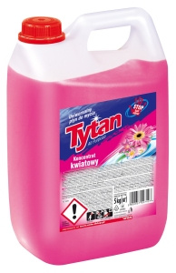 UUniwersalny płyn do mycia kwiatowy Tytan koncentrat 5kg