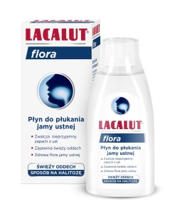 LACALUT FLORA Płyn do płukania jamy ustnej ŚWIEŻY ODDECH, 300 ml