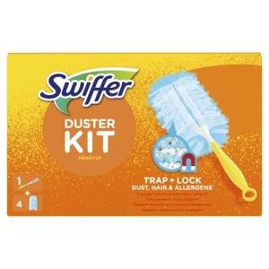 Swiffer Dust collection kit attracts and retains dust (1 handle + 4 dusters)