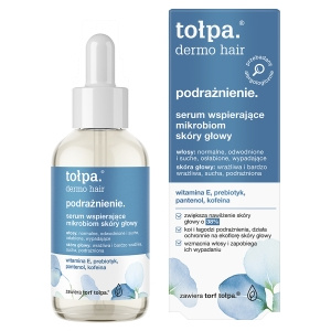 TOŁPA dermo hair. podrażnienie. serum wspierające mikrobiom skóry głowy, 75 ml