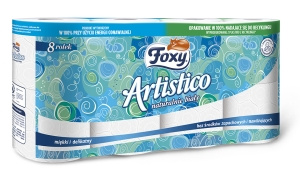 Foxy Artistico Toilet paper 8 rolls