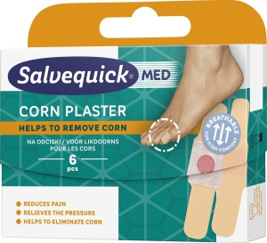 Salvequick Foot Care Slices corns 6 pieces