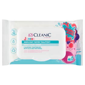 Cleanic Junior Feuchtigkeits-Toilettenpapier 40 Stück