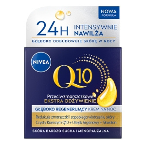 Nivea Q10 Anti-Wrinkle Extra Nourishment Deeply Regenerating Night Cream 50ml