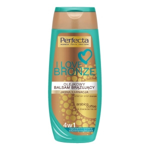 Perfecta I Love Bronze olejkowy balsam brązujący 4w1 do jasnej karnacji 250ml