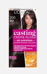 L'Oreal Paris Casting Creme Gloss Farba do włosów 200 hebanowa czerń