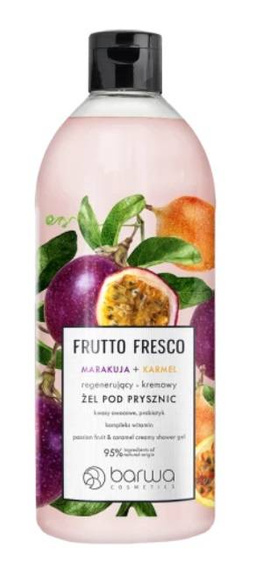 ŻEL POD PRYSZNIC MARAKUJA + KARMEL REGENERUJĄCY FRUTTO FRESCO 480 ML