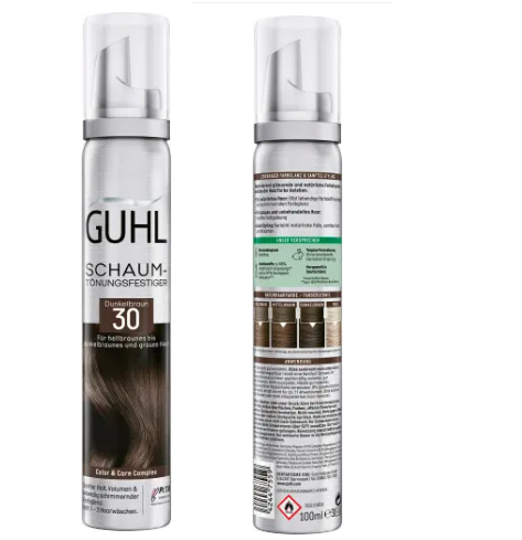 Guhl pianka koloryzująca do włosów Ciemny Brąz 30 100 ml z Niemiec