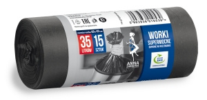 Anna Zaradna Garbage bags 35 l 15 pieces