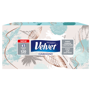 Velvet Art Universaltücher, 3 Schichten, 120 Stück