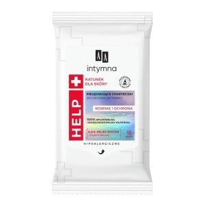 AA Help Intimate care wipes soothing and protecting 15 pcs