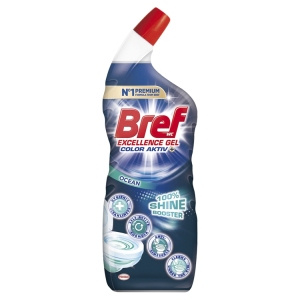 Bref WC Excellence Gel Color Activ+ Ocean Toilettenreiniger 700 ml