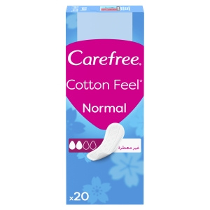 Carefree Cotton Feel Normal Wkładki higieniczne bezzapachowe 20 sztuk