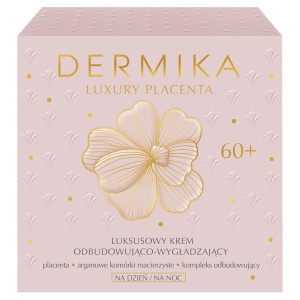 Dermika Luxury Placenta Luxurious rebuilding and smoothing cream 60+ for day and night 50 ml