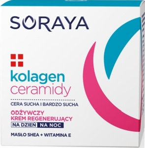 Soraya KOLAGEN+CERAMIDY Odżywczy krem regenerujący na dzień i na noc 50 ml