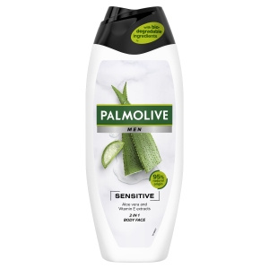 Palmolive Men Sensitive żel pod prysznic dla mężczyzn dla skóry wrażliwej 2w1 500ml