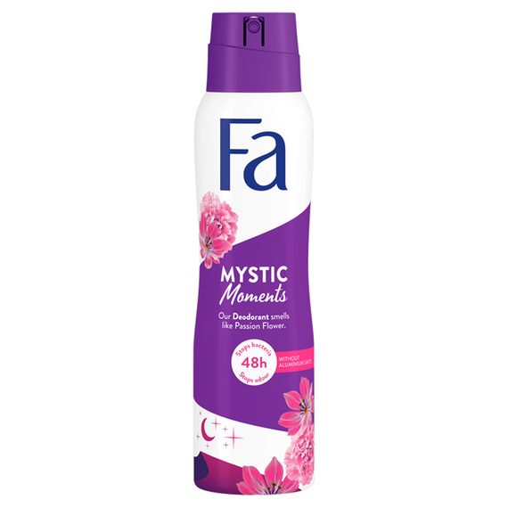 Fa Mystic Moments 48 h Spray-Deodorant mit Passionsblumenduft 150 ml