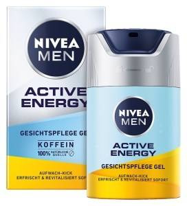 Nivea MEN Active Energy Energizing Face Cream-Gel FOR MEN 50 ml