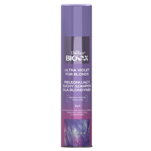L'biotica Biovax Glamour Ultra Violet für Blond Trockenshampoo 200 ml