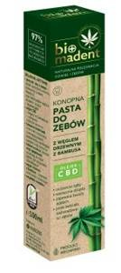 Bio madent Pasta do zębów konopna wybielająca 100ml