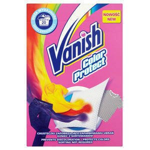 Vanish Color Protect Chusteczki zapobiegające farbowaniu 20 prań (10 sztuk)