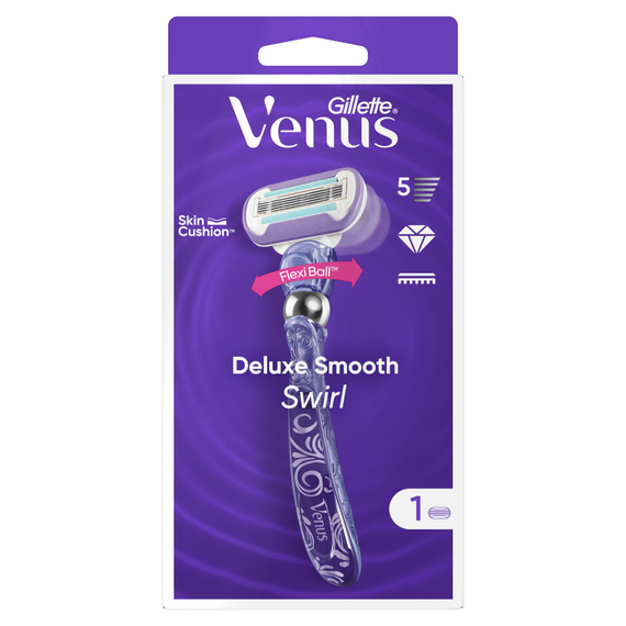 Gillette Venus Deluxe Smooth Swirl Machine – 1 Klinge