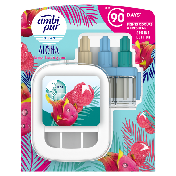 Ambi Pur 3Volution Elektrischer Lufterfrischer Starter Kit Aloha 20 ml