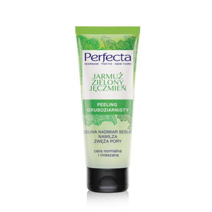 Perfecta Peeling gruboziarnisty Jarmuż i Zielony Jęczmień 75ml