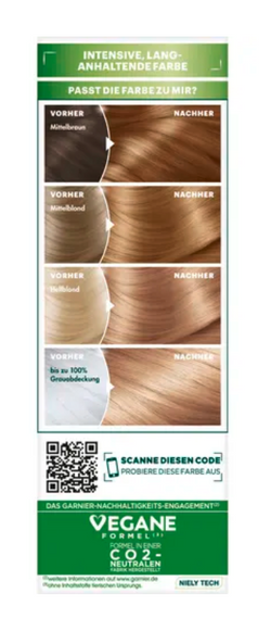 Garnier Nutrisse Złoty Blond 73 farba do włosów