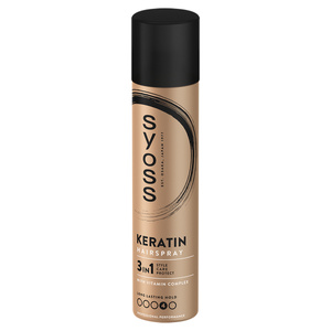 Syoss Keratin Extra Strong Shine Hairspray 300 ml