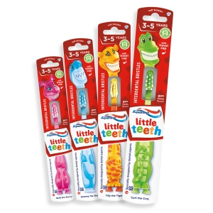 AQUAFRESH LITTLE TEETH Szczoteczka do zębów dla dzieci 3-5 l