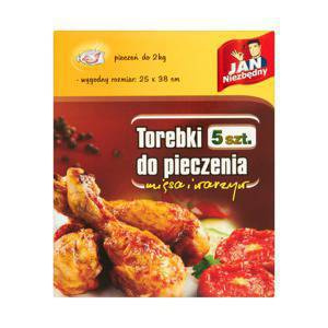 Jan Niezbędny Torebki do pieczenia 5 sztuk