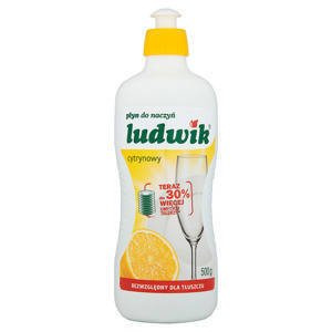 Ludwik Płyn do naczyń cytrynowy 450 g