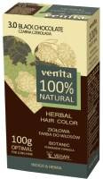 Venita 100% NATURAL Herbal Hair Dye No. 3.0 BLACK CHOCOLATE