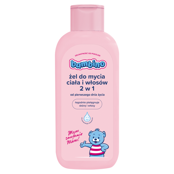 Bambino 2in1 Body and Hair Wash Gel 400 ml